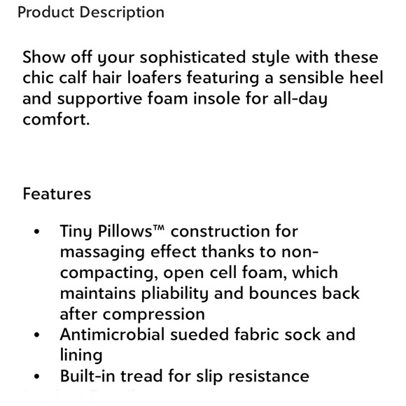 Walking Cradles Camel Leopard Print Wyatt Calf Hair Loafers Women’s Size 5.5 - Picture 9 of 10